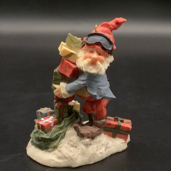 Vintage Elf Christmas Tree Ornament - Picture 3 of 10